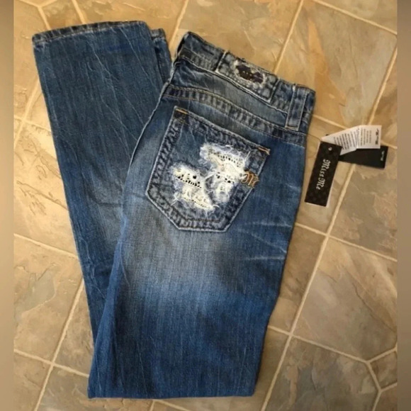 Miss Me Boyfriend Ankle Jeans new - Picture 3 of 4